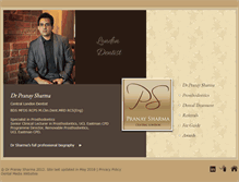 Tablet Screenshot of pranaysharma.co.uk